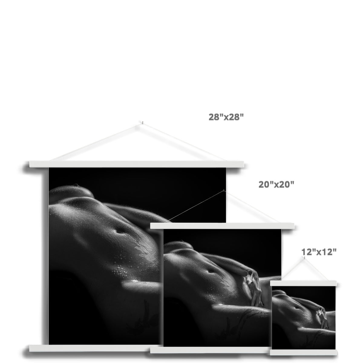 Bodyscape 3 Fine Art Print with Hanger