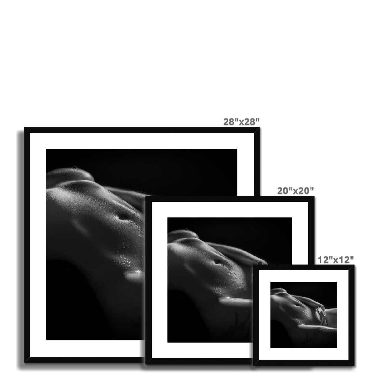 Bodyscape 3 Framed & Mounted Print