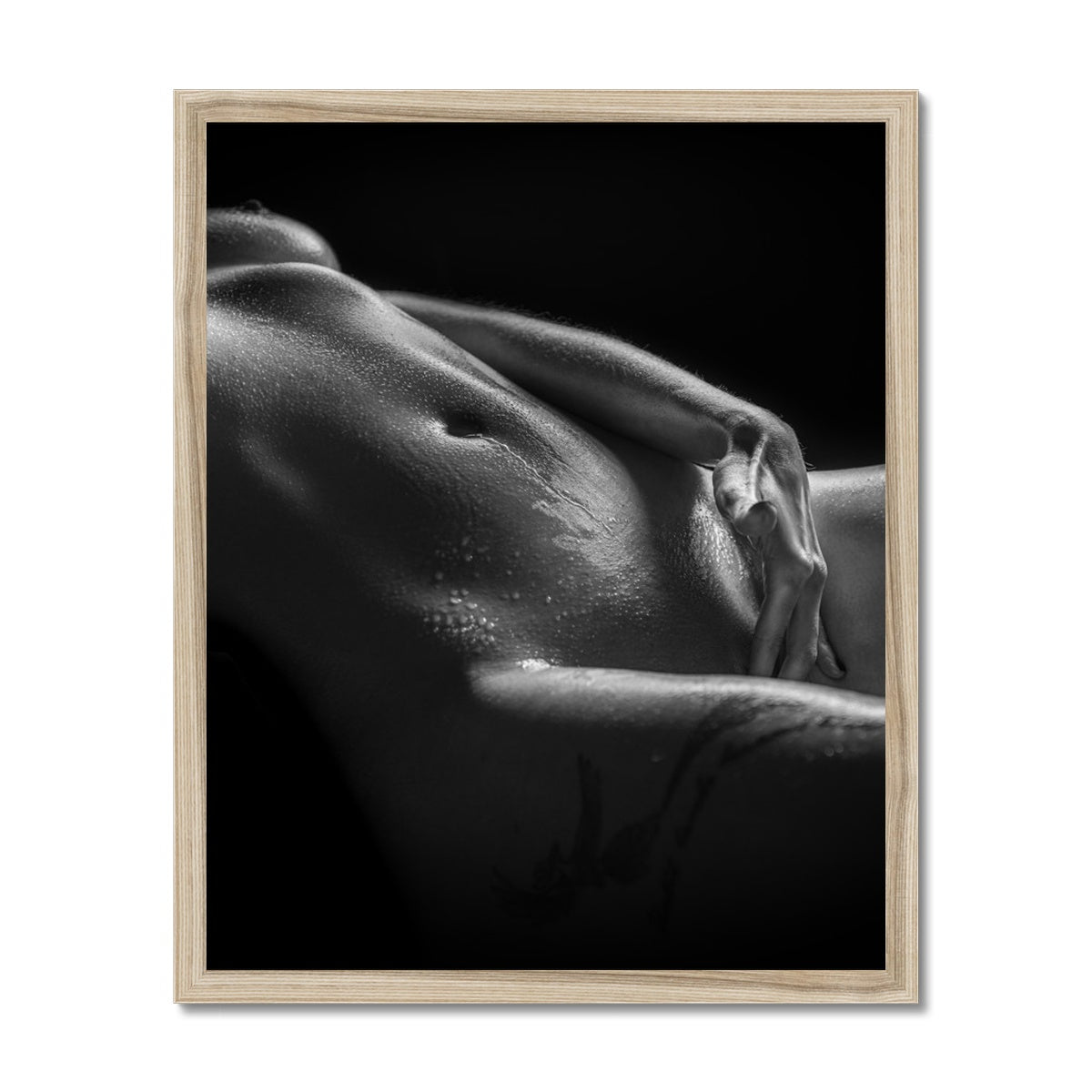 Bodyscape 3 Budget Framed Poster