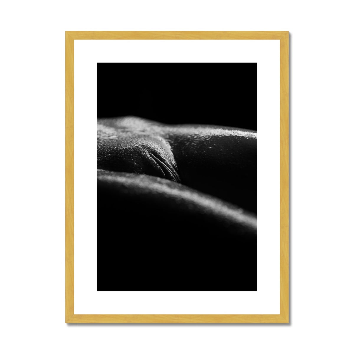 Bodyscape 4 Antique Framed & Mounted Print