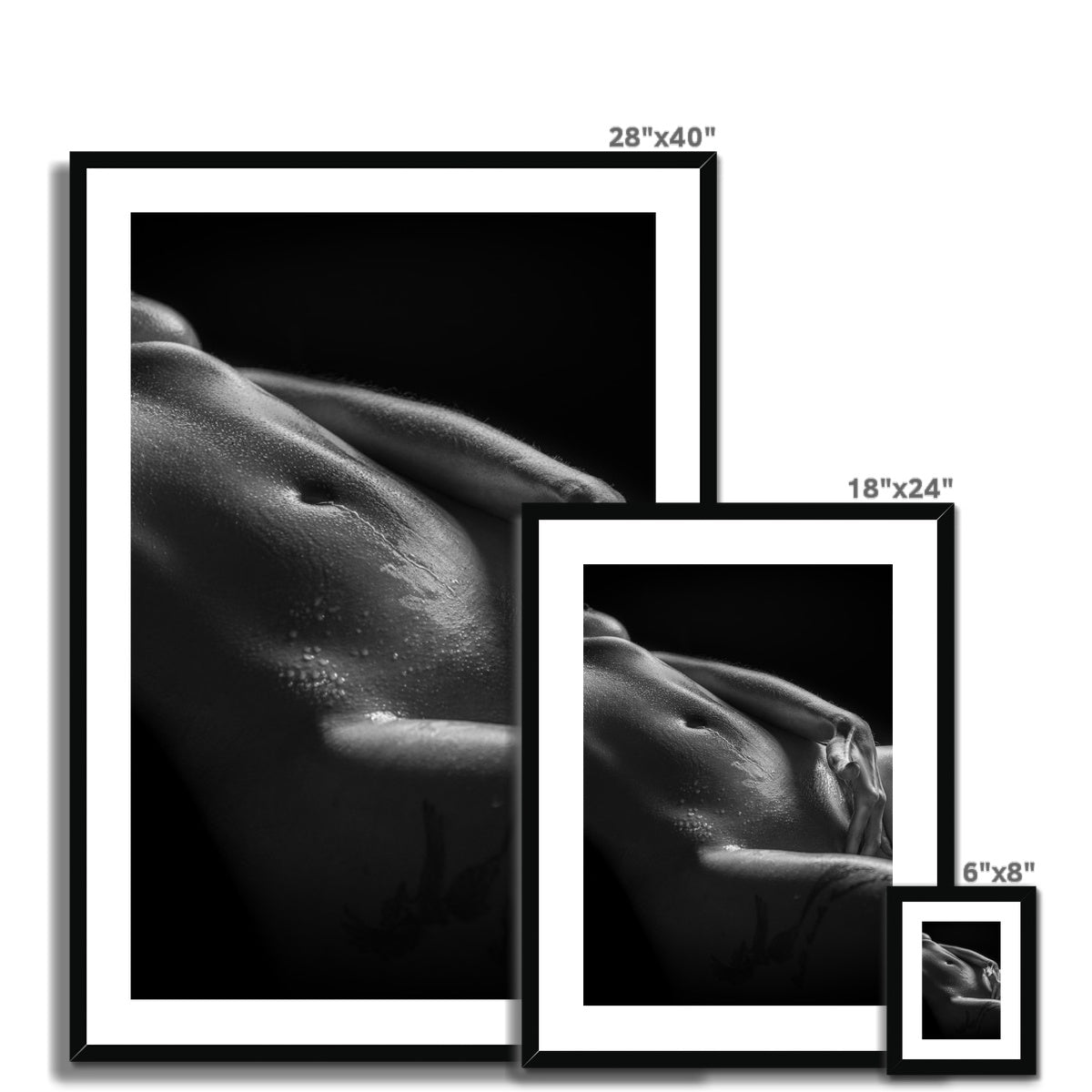 Bodyscape 3 Framed & Mounted Print