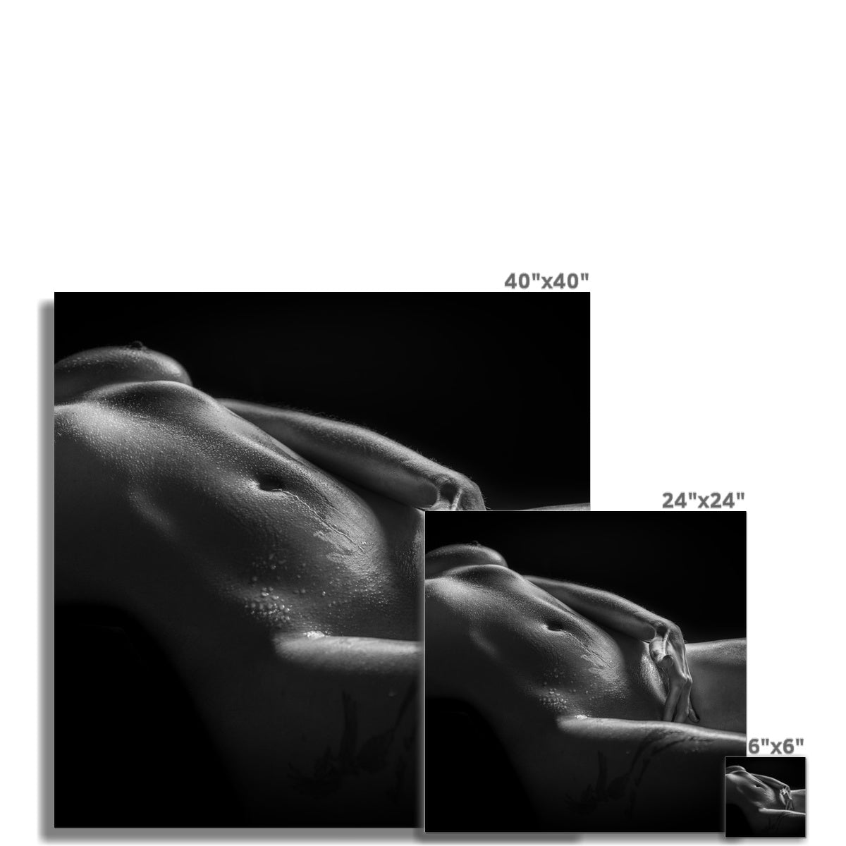 Bodyscape 3 Hahnemühle Photo Rag Print