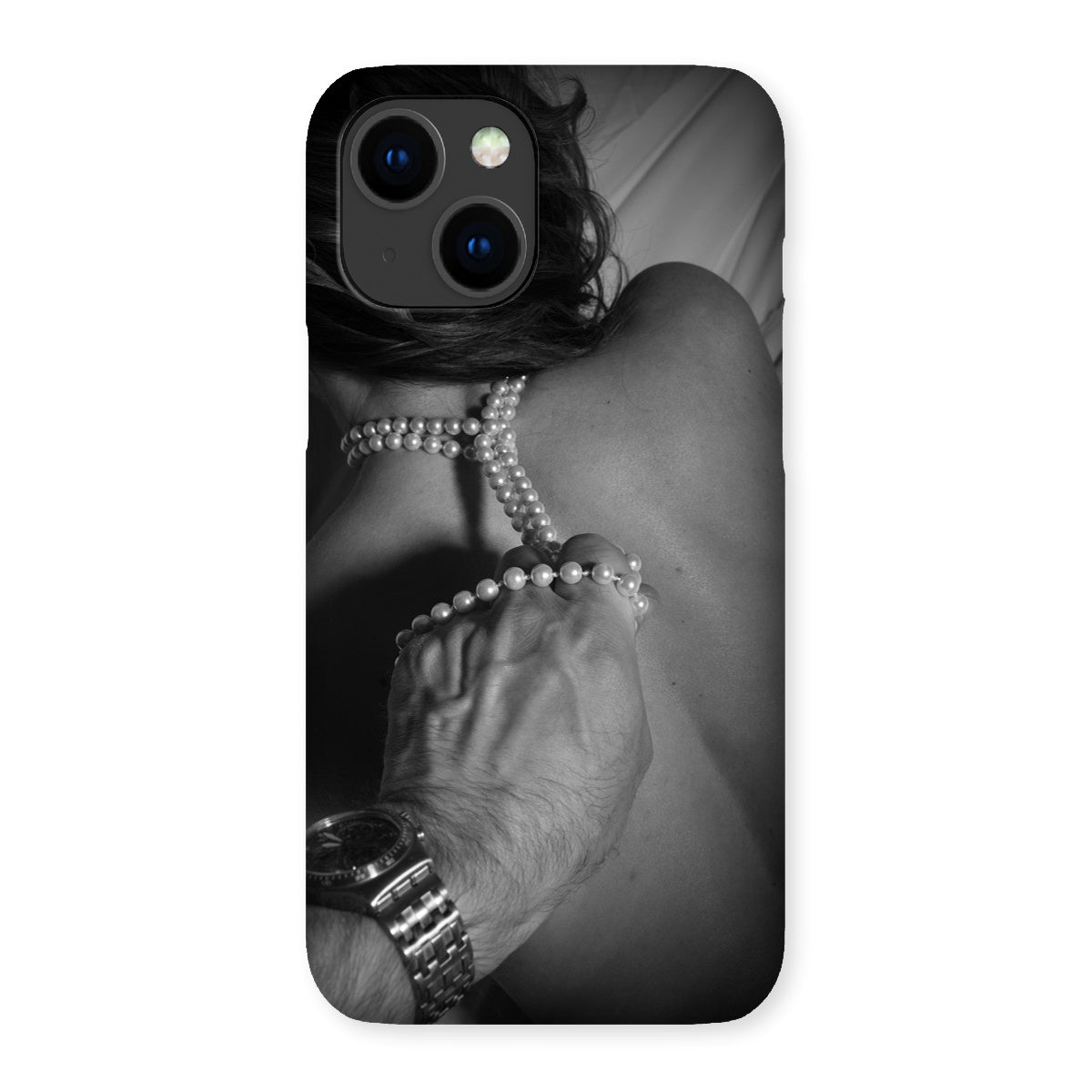 Pearl Necklace Snap Phone Case