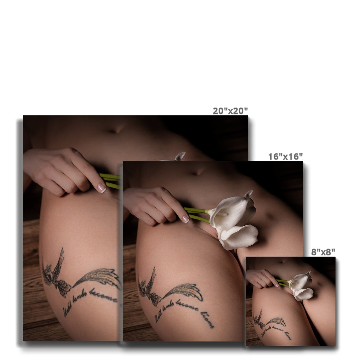 Lilies Eco Canvas