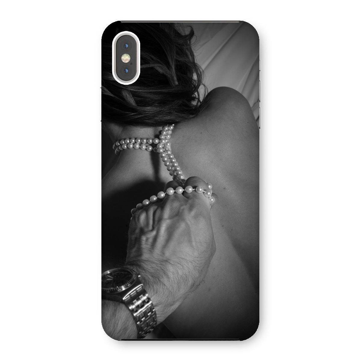 Pearl Necklace Snap Phone Case