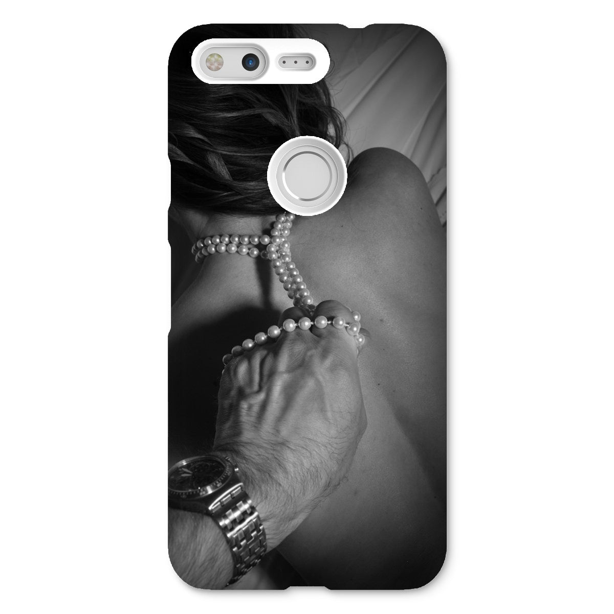 Pearl Necklace Snap Phone Case