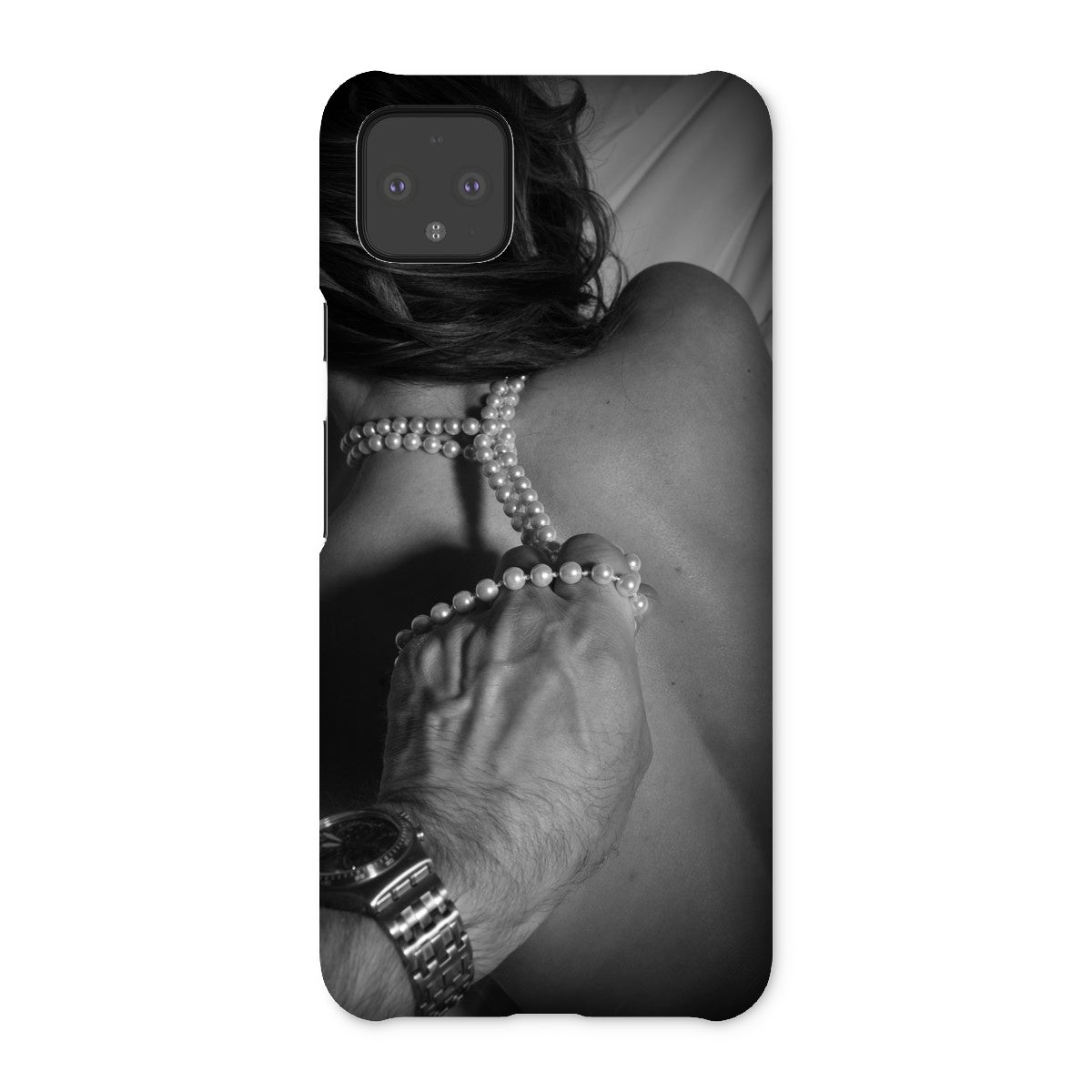 Pearl Necklace Snap Phone Case