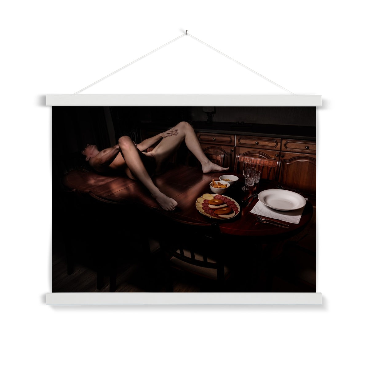 Let's Dine 1 Fine Art Print with Hanger