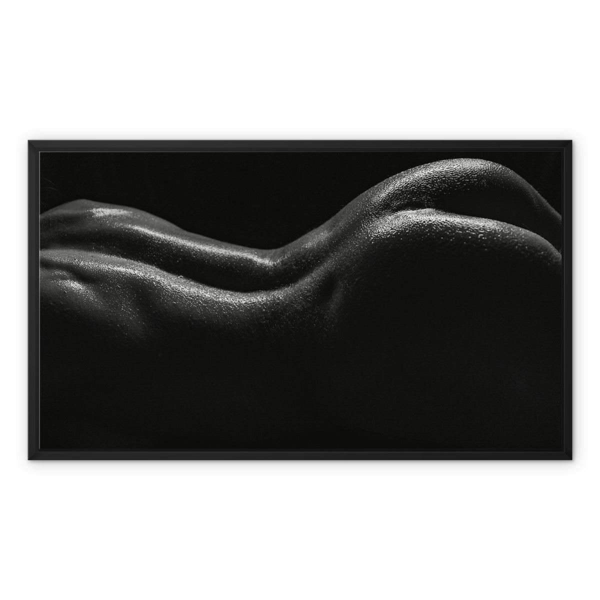 Bodyscape 1 Framed Canvas