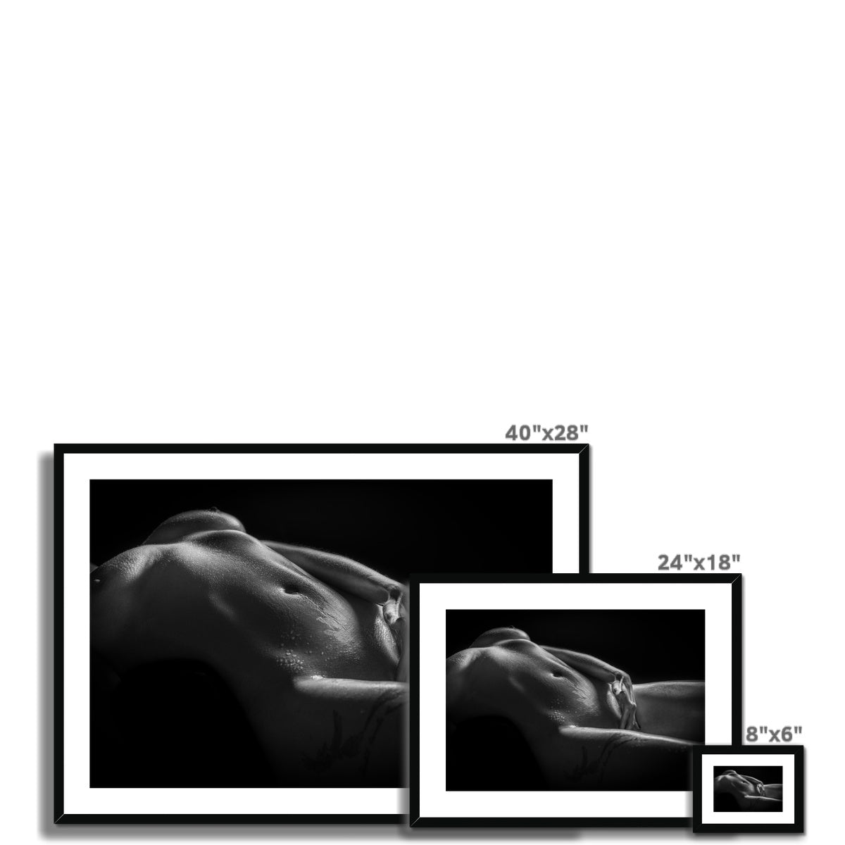 Bodyscape 3 Framed & Mounted Print