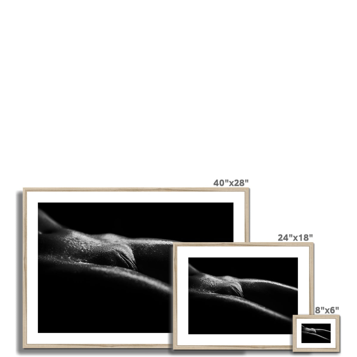 Bodyscape 4 Framed & Mounted Print