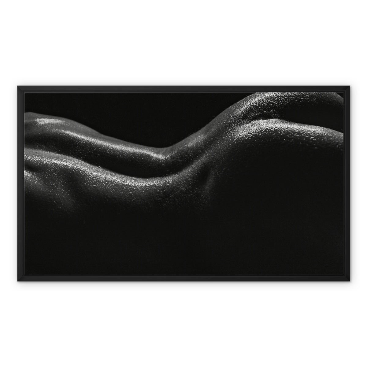 Bodyscape 1 Framed Canvas