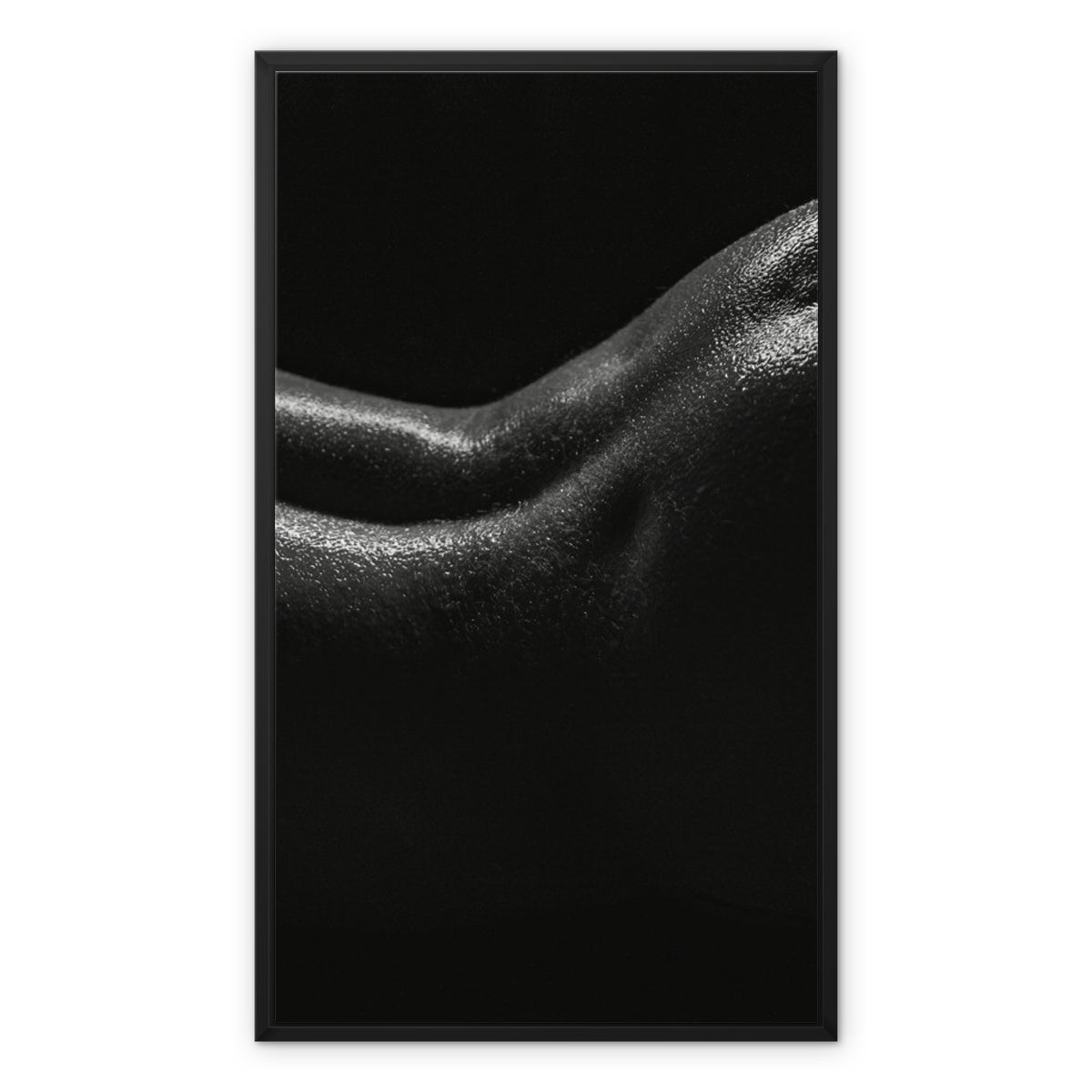 Bodyscape 1 Framed Canvas