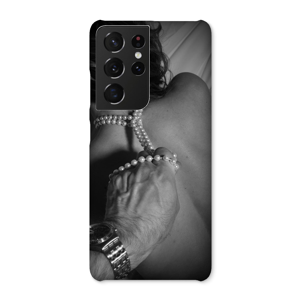 Pearl Necklace Snap Phone Case