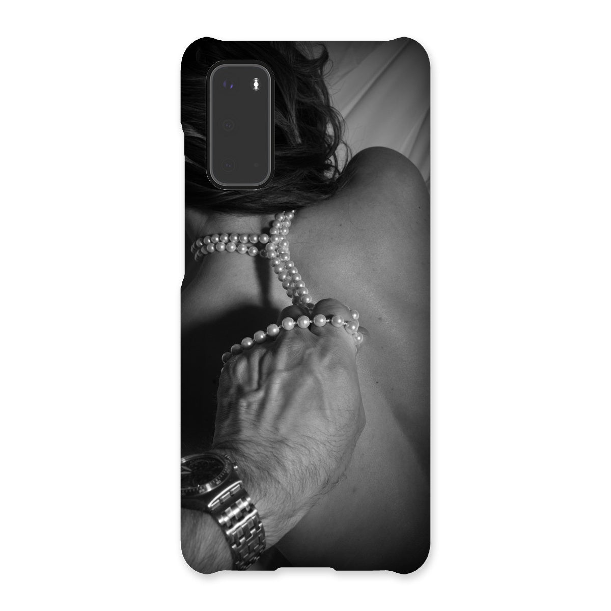 Pearl Necklace Snap Phone Case