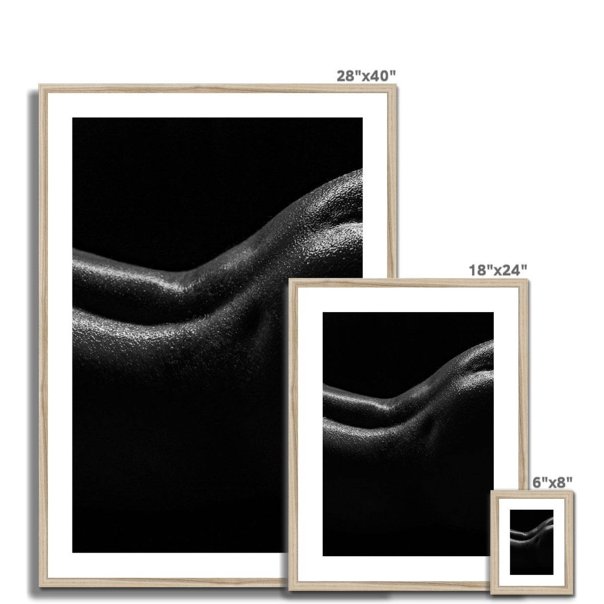 Bodyscape 1 Framed & Mounted Print