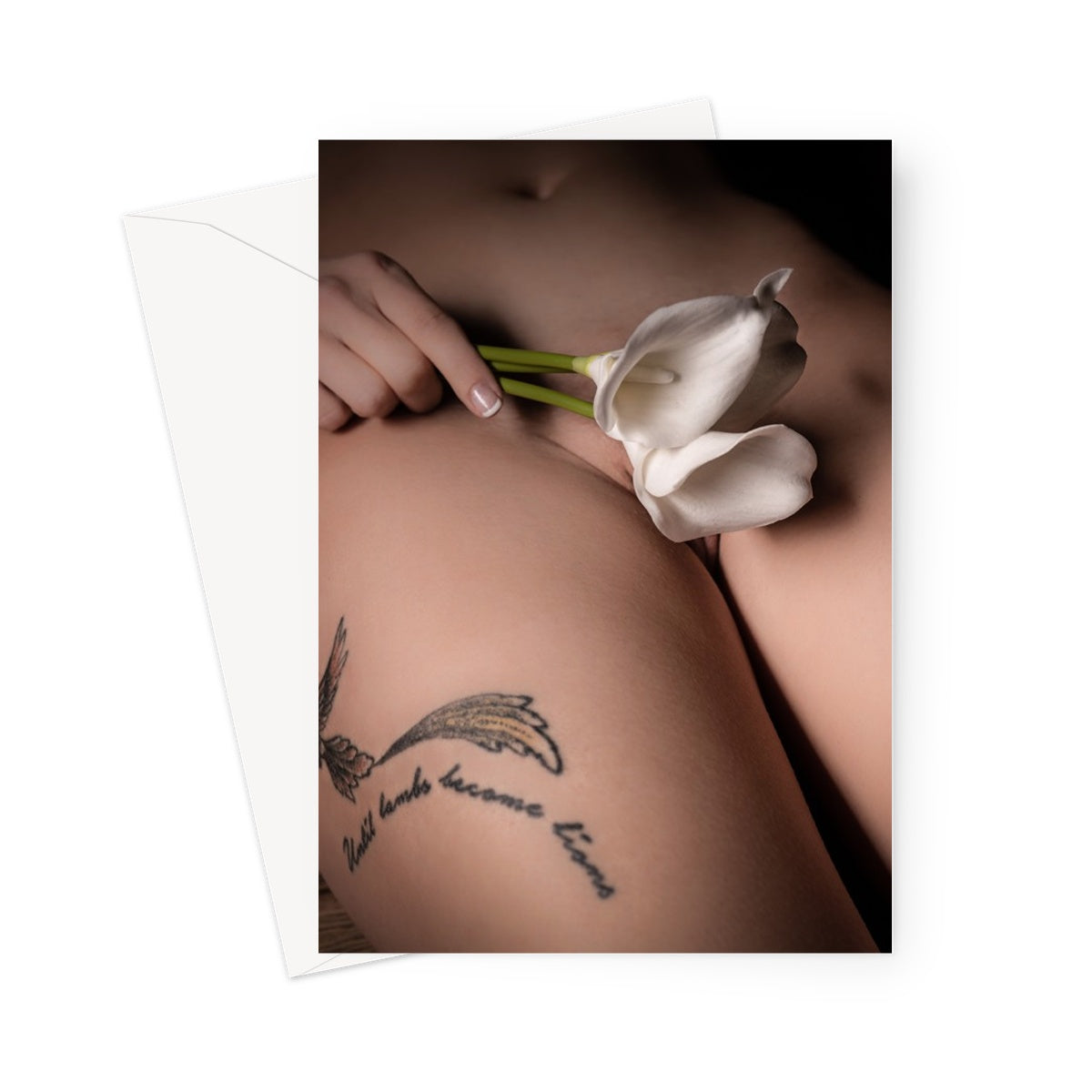 Lilies Greeting Card