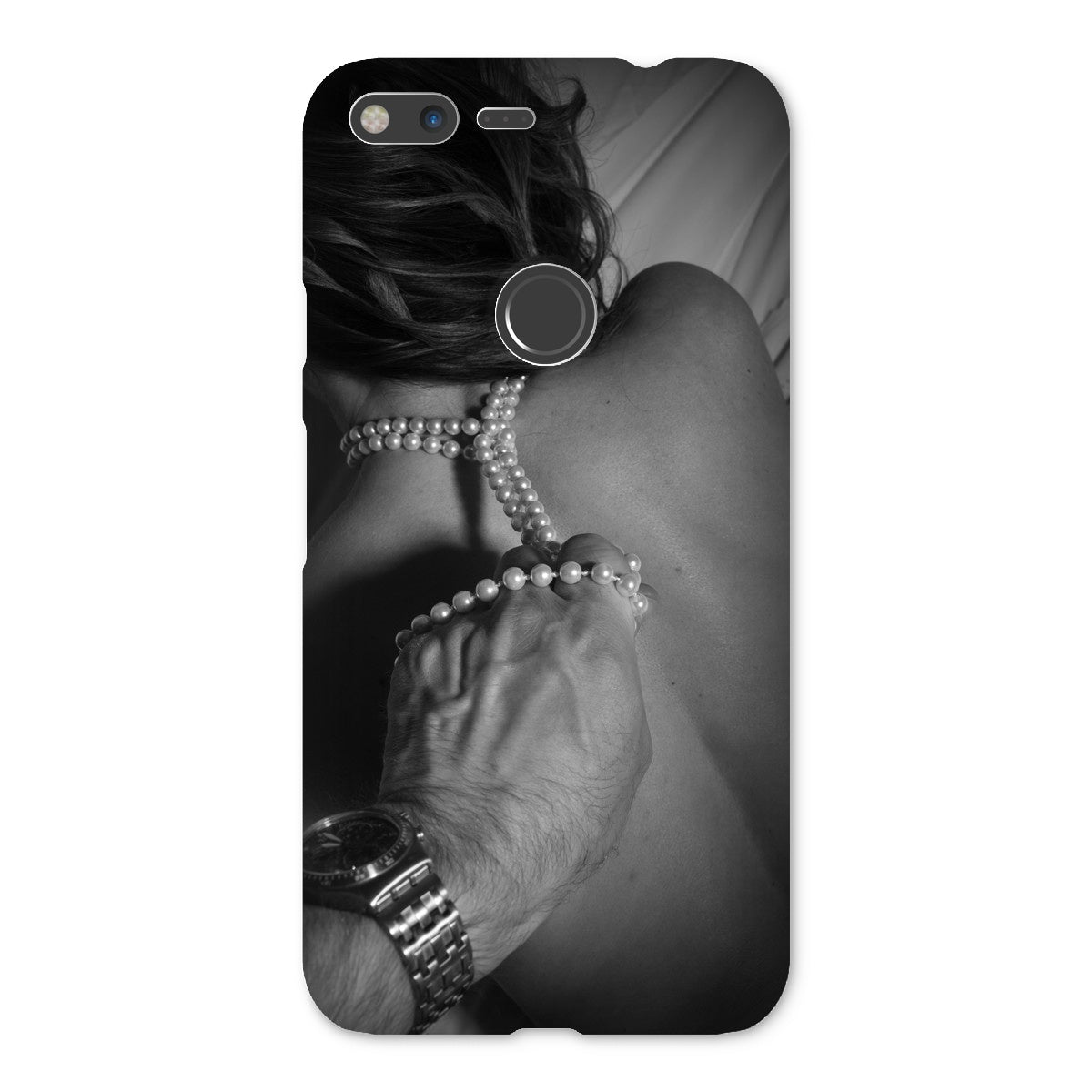 Pearl Necklace Snap Phone Case