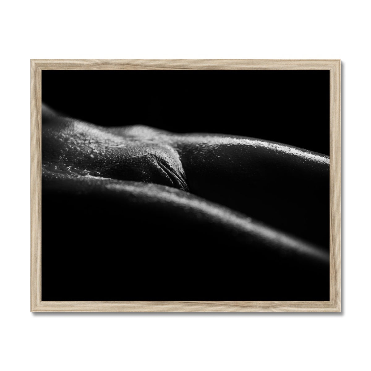 Bodyscape 4 Budget Framed Poster