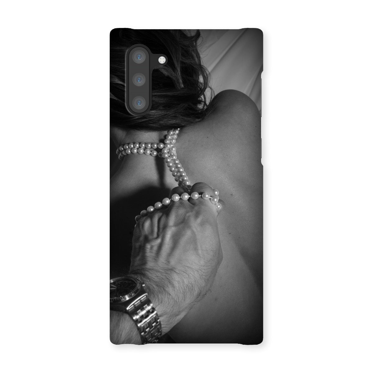 Pearl Necklace Snap Phone Case