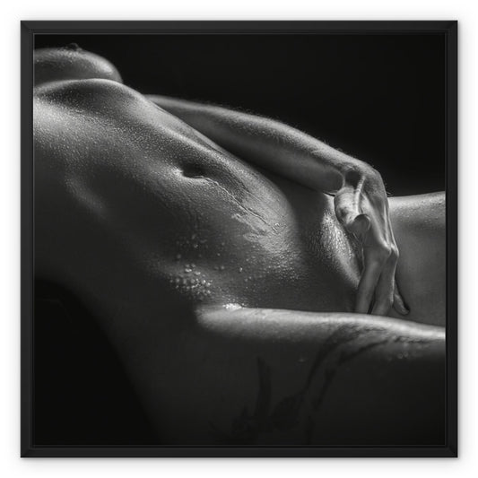 Bodyscape 3 Framed Canvas