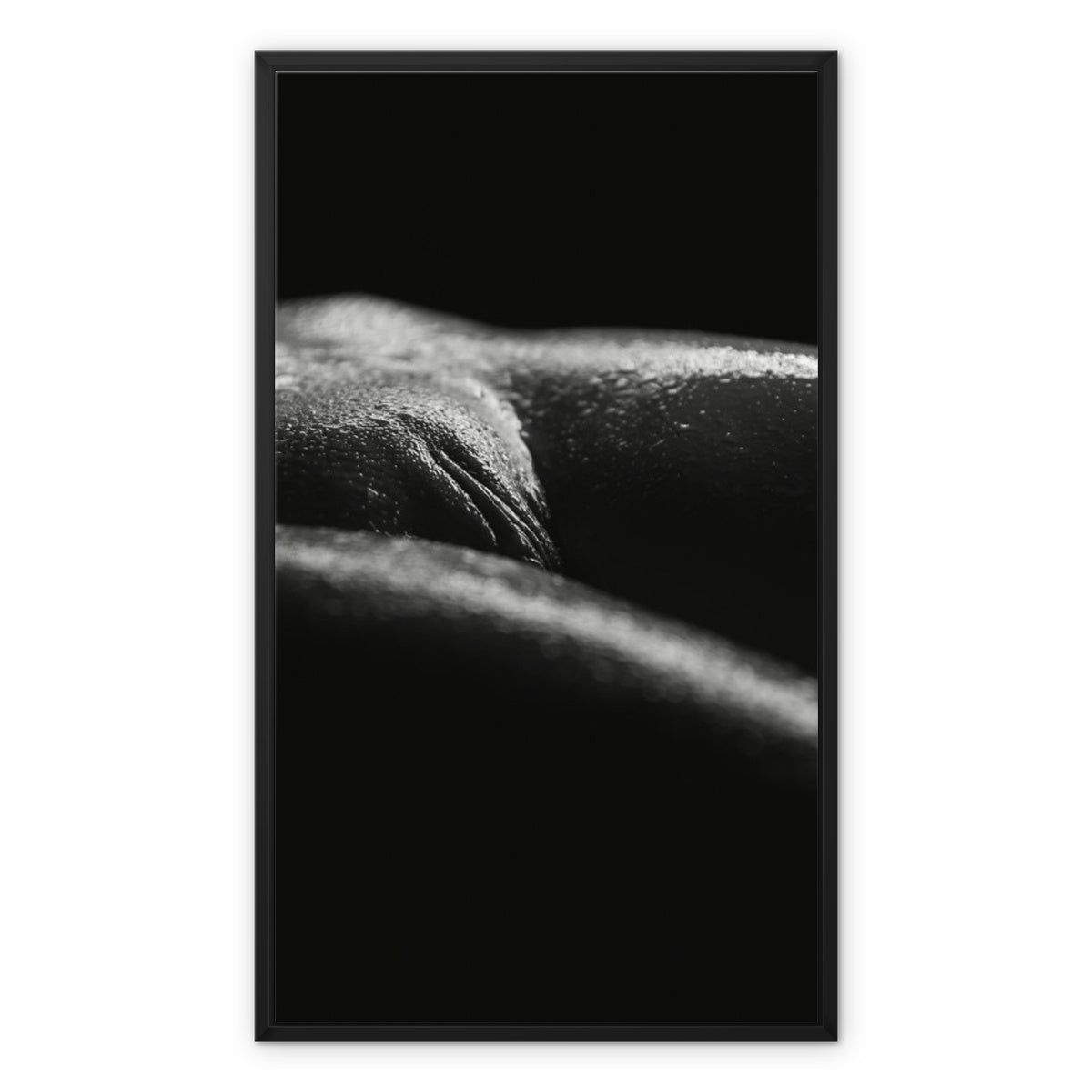 Bodyscape 4 Framed Canvas