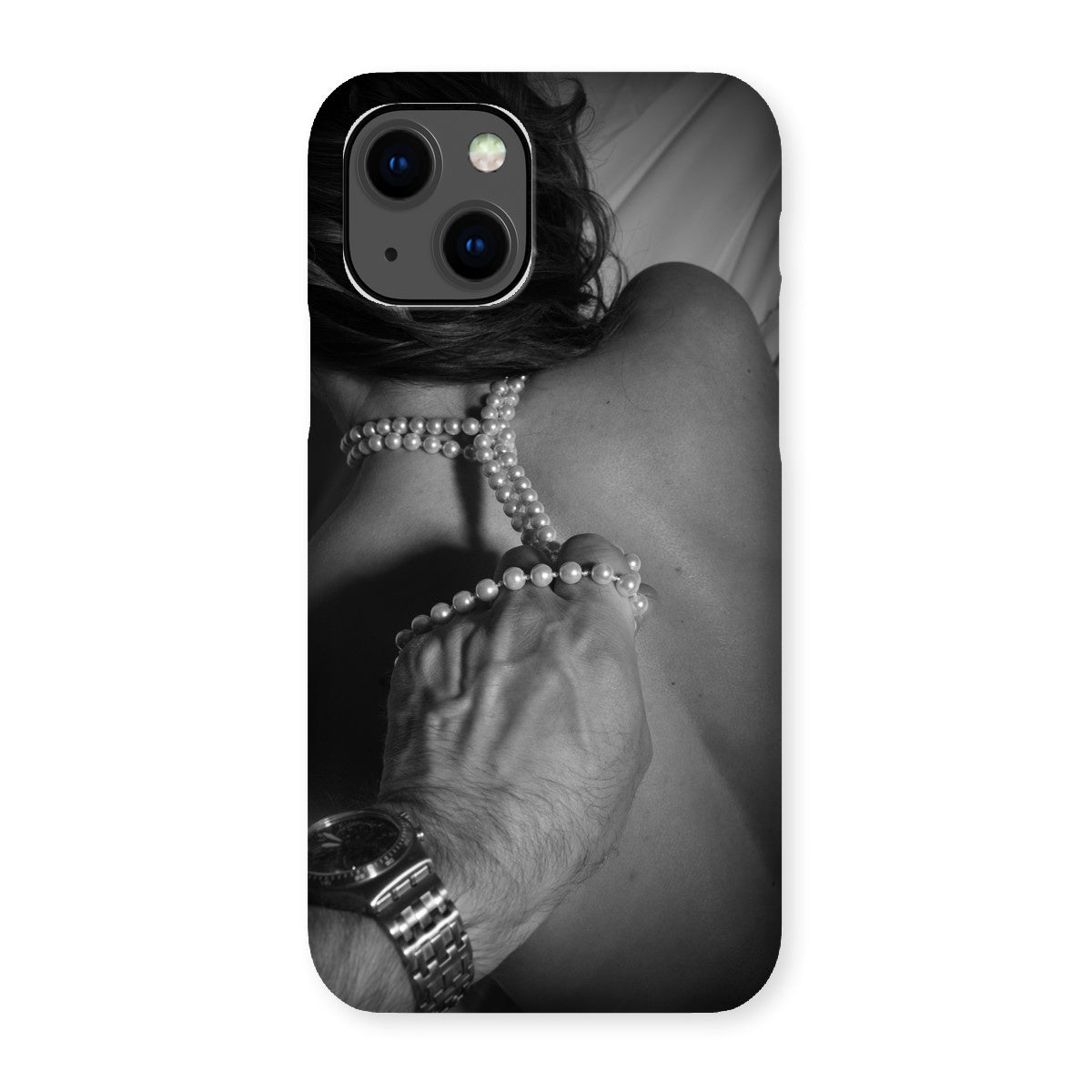 Pearl Necklace Snap Phone Case