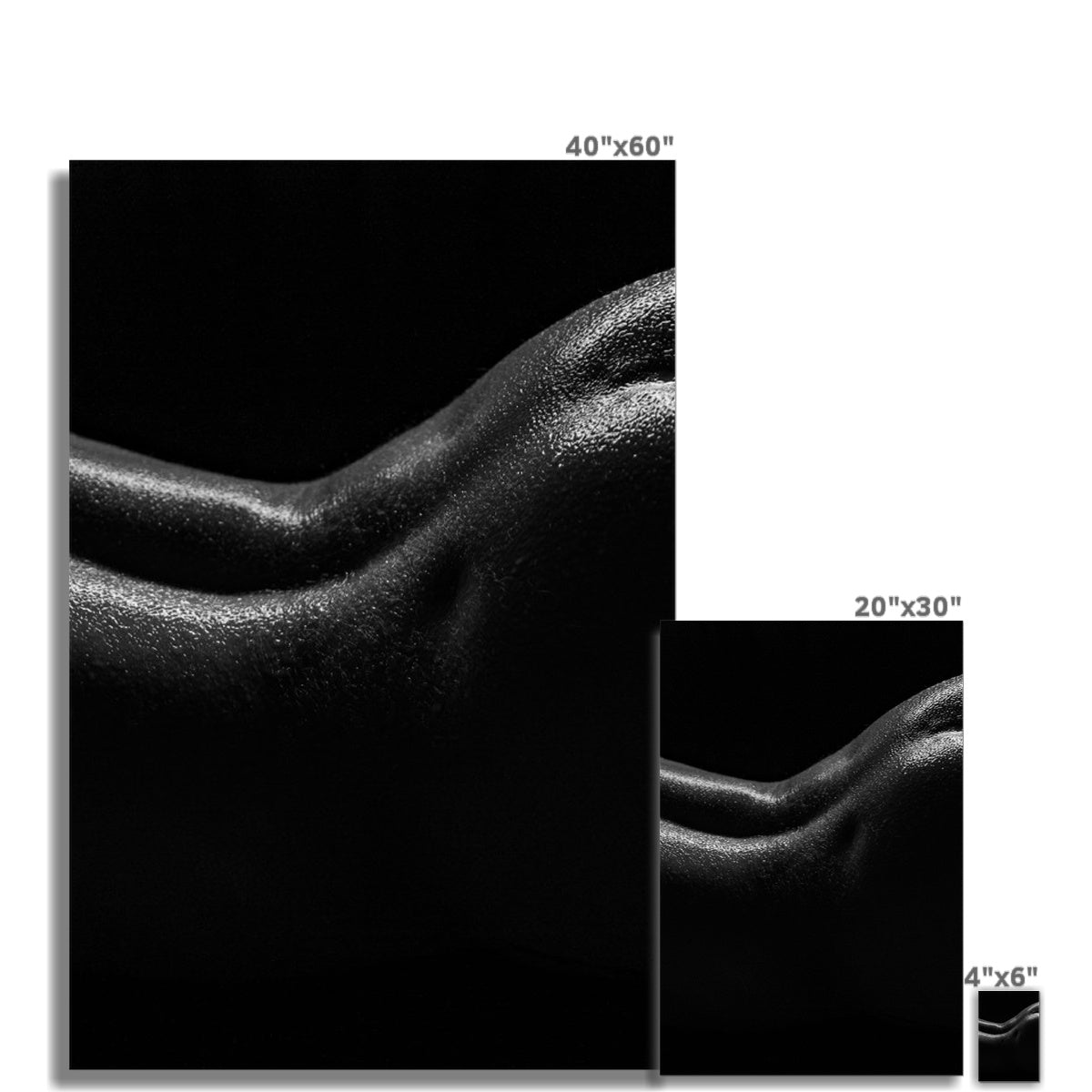 Bodyscape 1 Hahnemühle Photo Rag Print