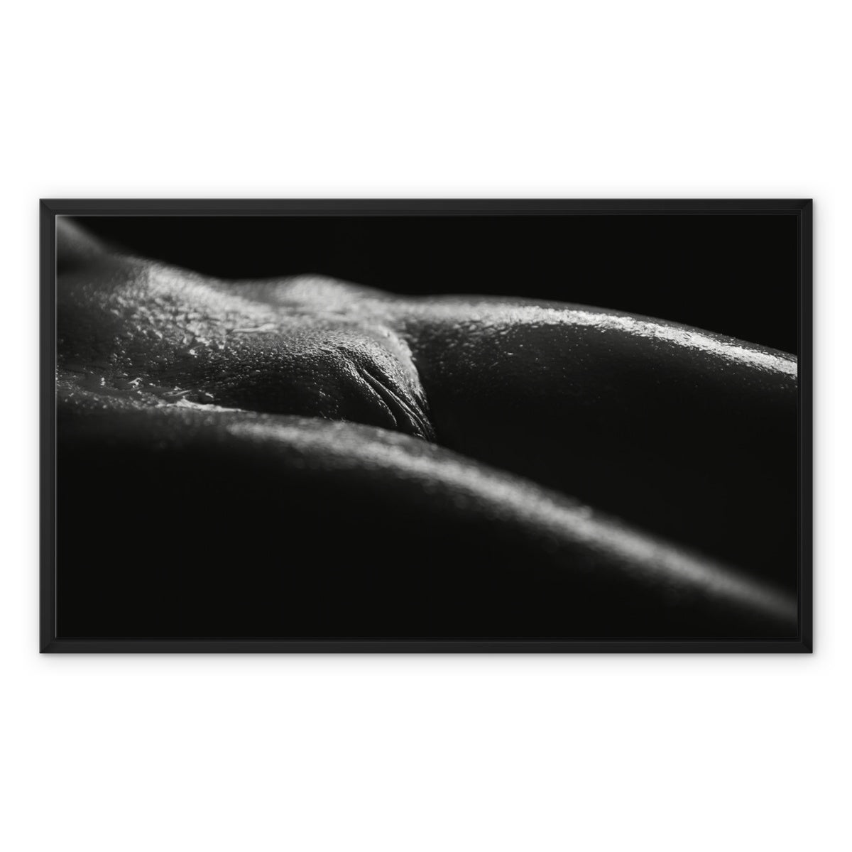 Bodyscape 4 Framed Canvas