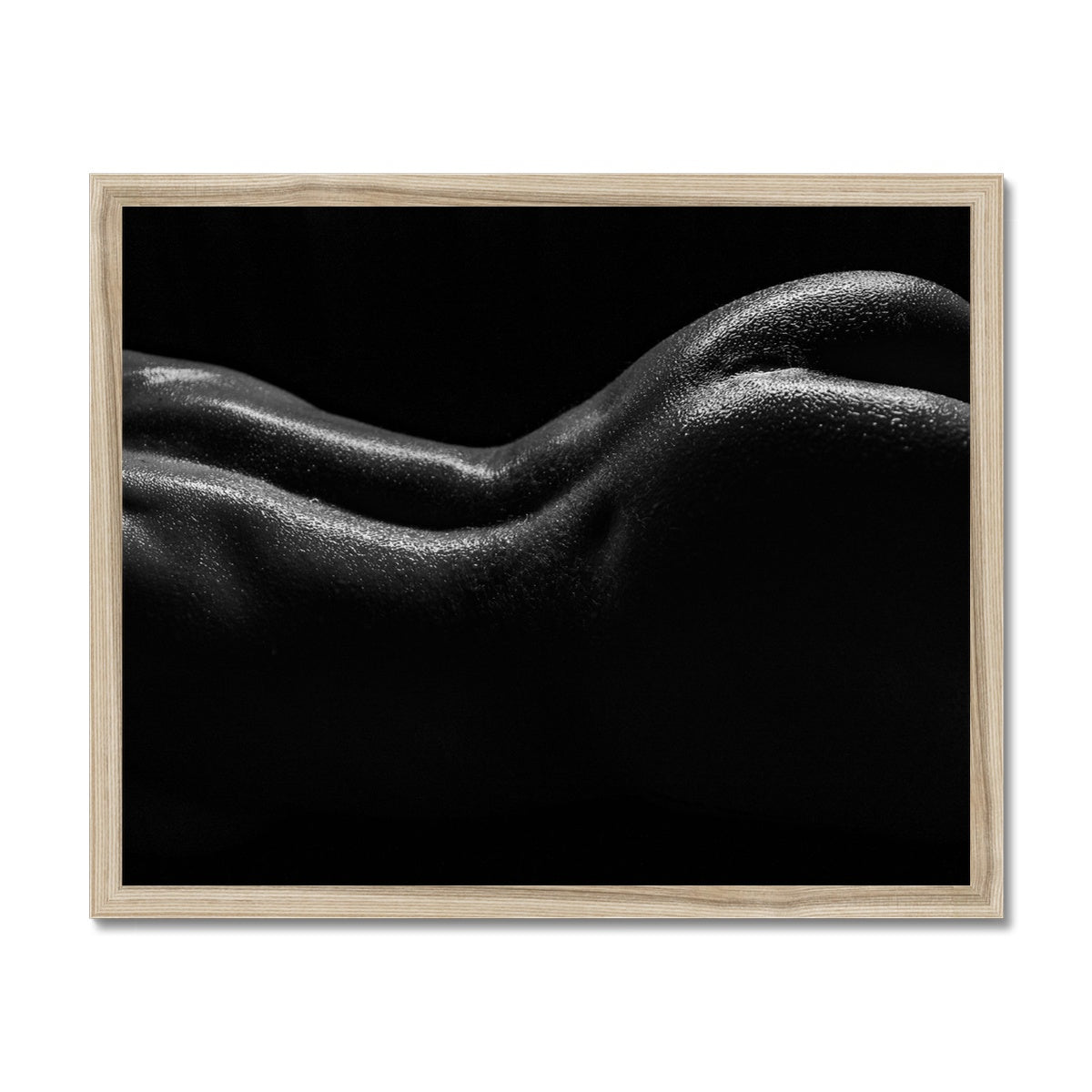 Bodyscape 1 Budget Framed Poster