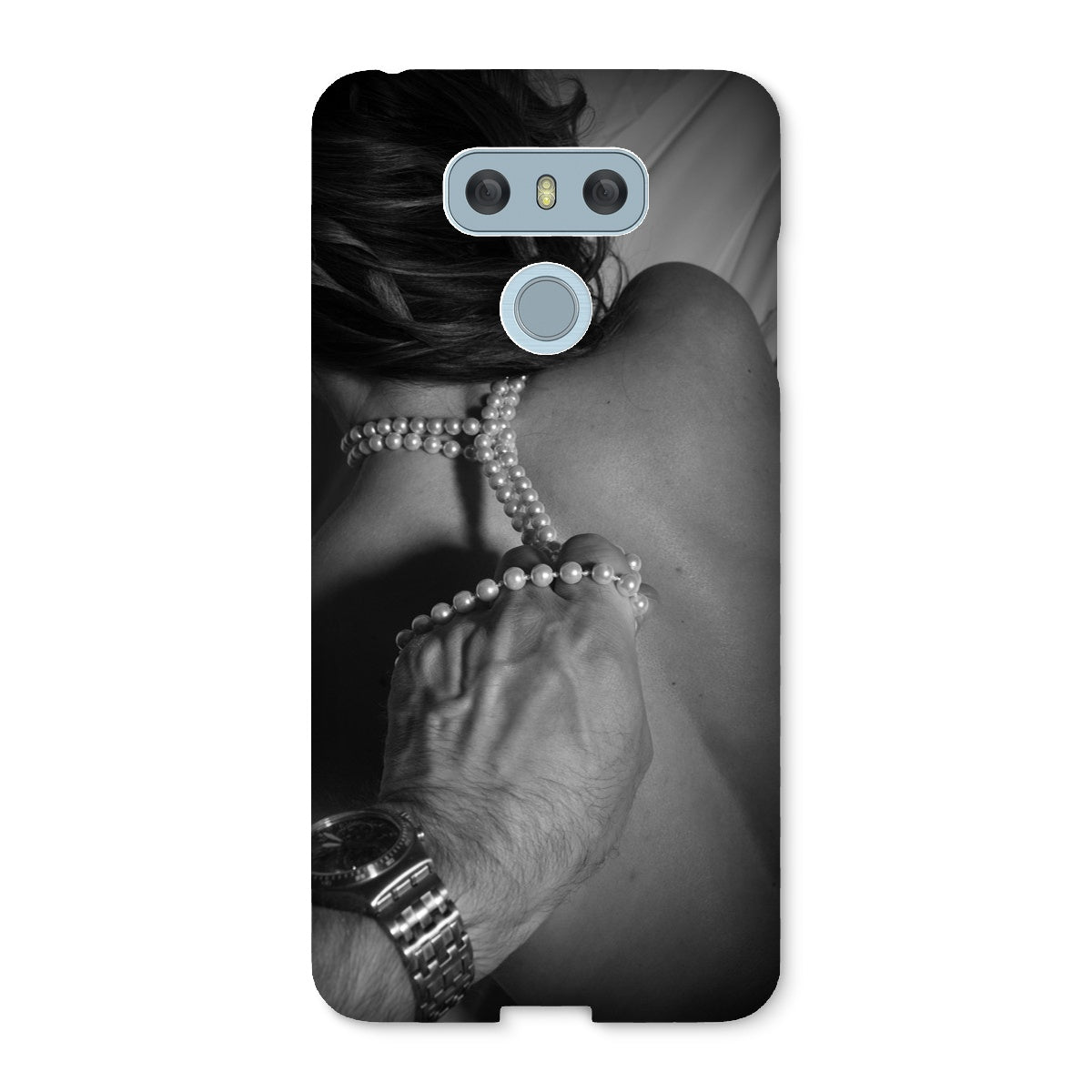 Pearl Necklace Snap Phone Case