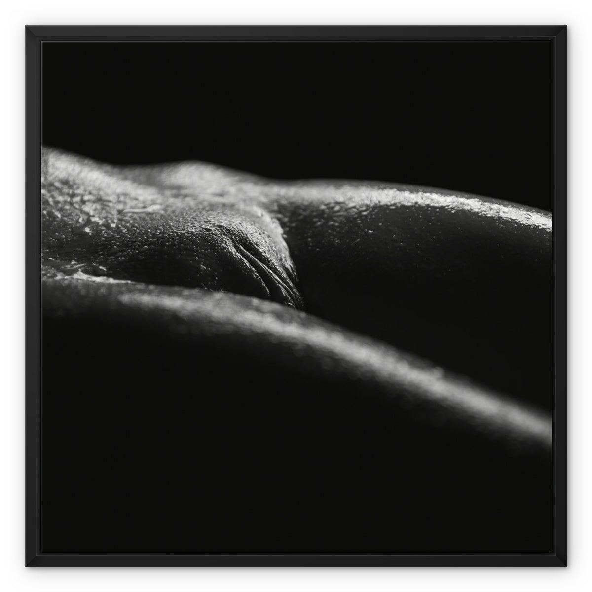 Bodyscape 4 Framed Canvas