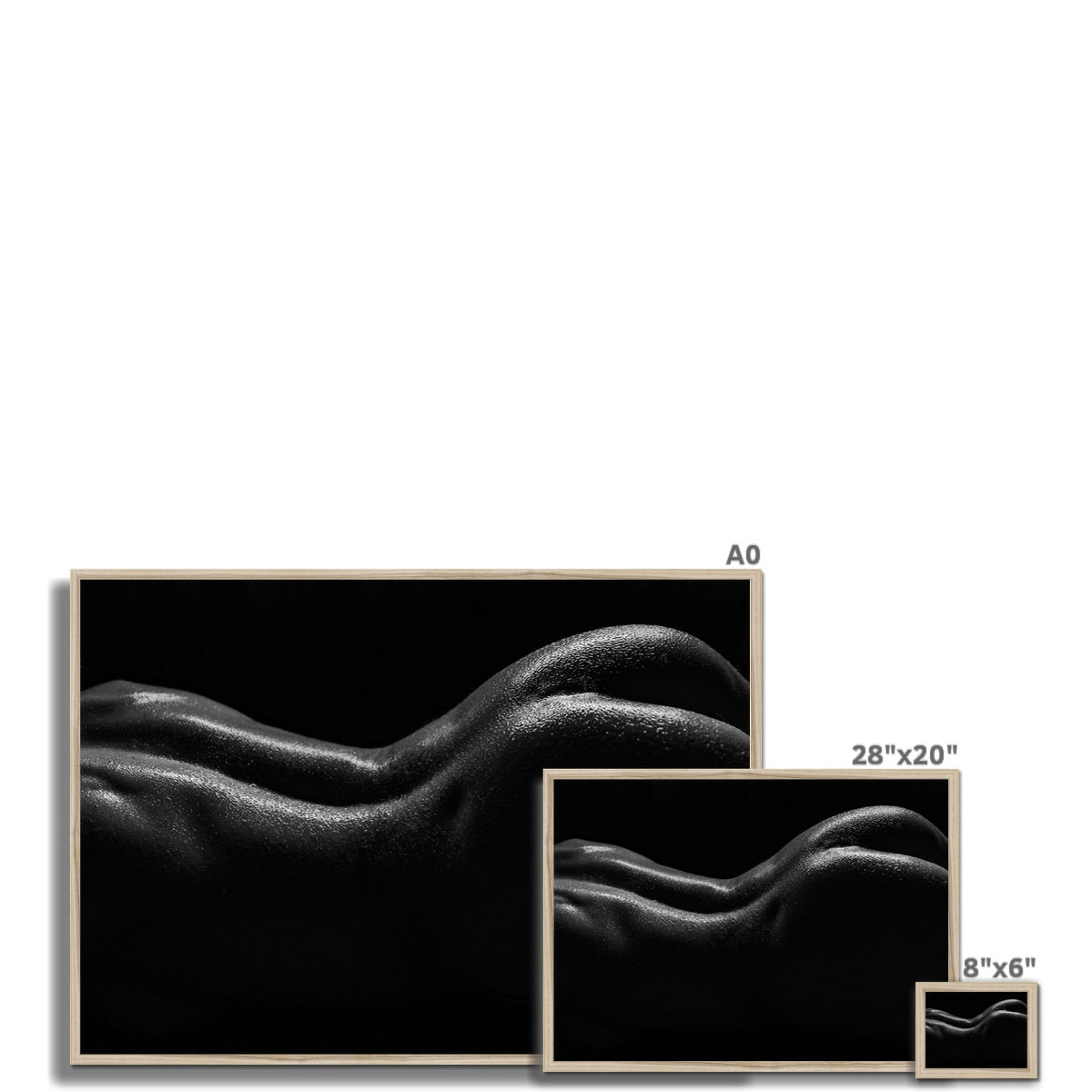 Bodyscape 1 Framed Print