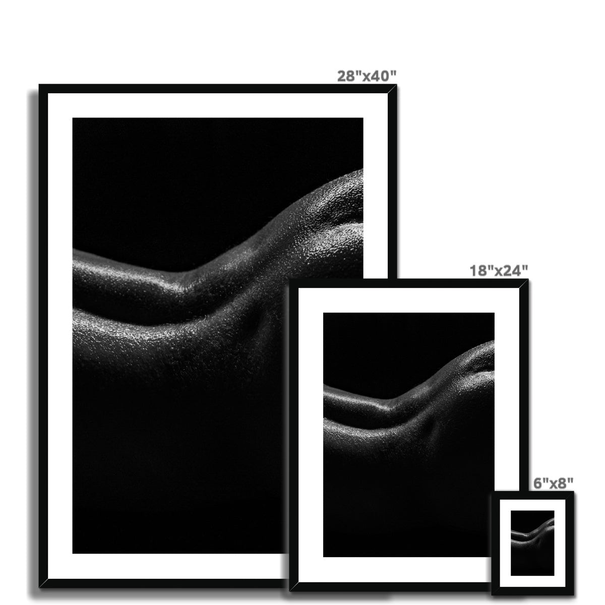 Bodyscape 1 Framed & Mounted Print