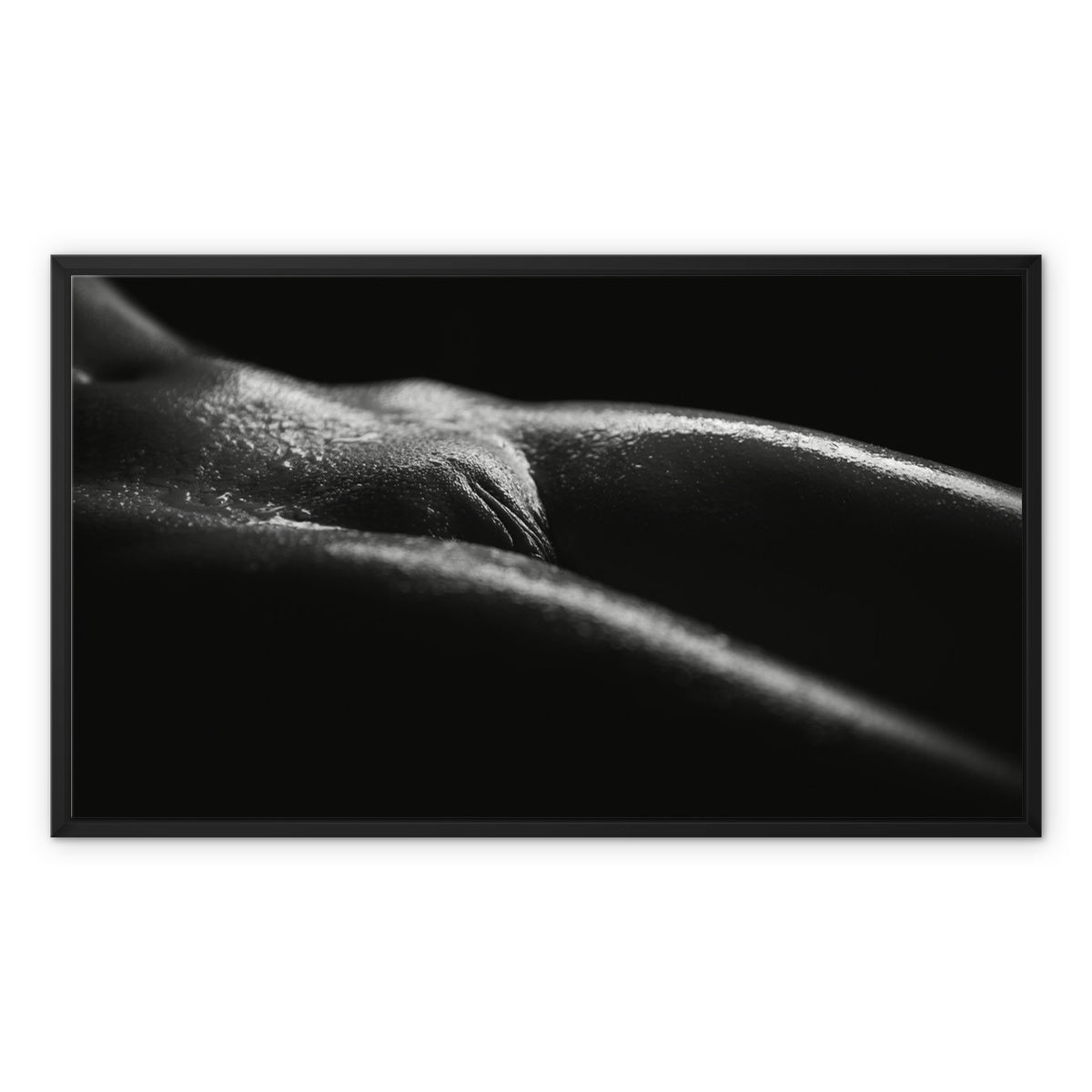 Bodyscape 4 Framed Canvas