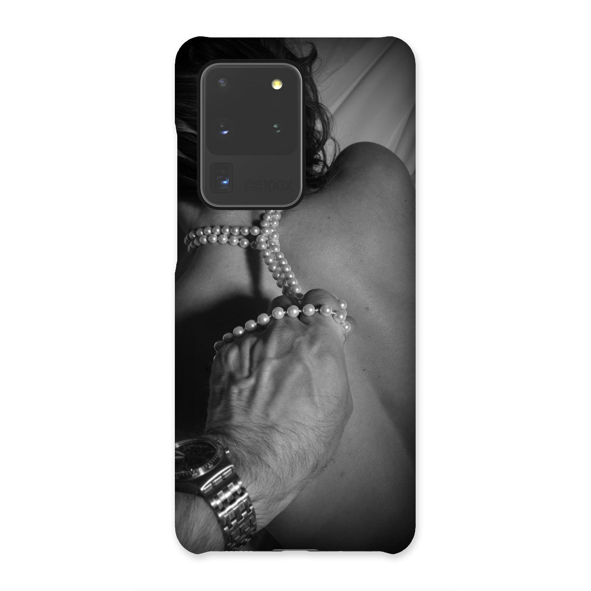 Pearl Necklace Snap Phone Case