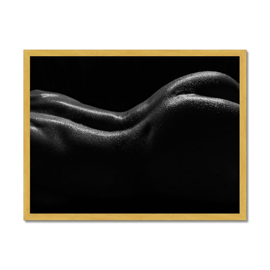 Bodyscape 1 Antique Framed Print