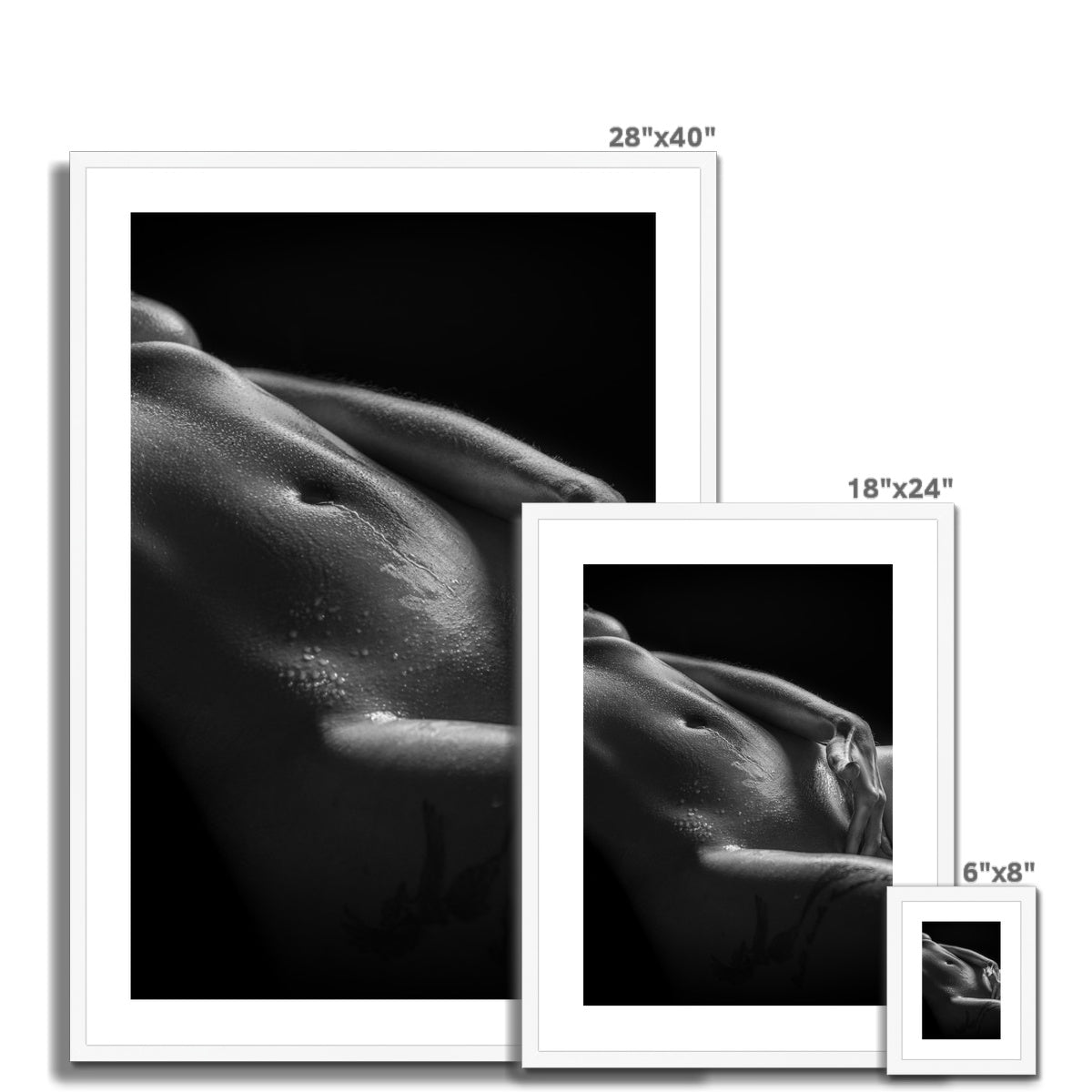 Bodyscape 3 Framed & Mounted Print