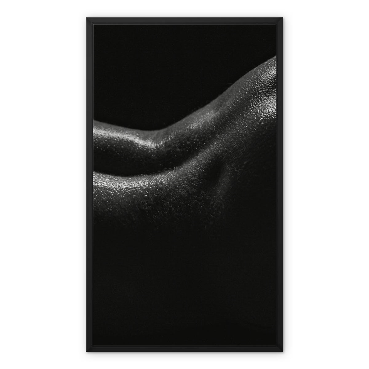 Bodyscape 1 Framed Canvas