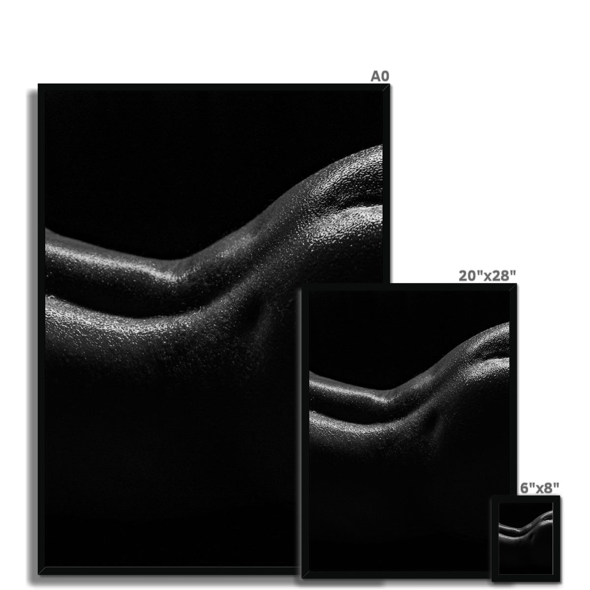 Bodyscape 1 Framed Print