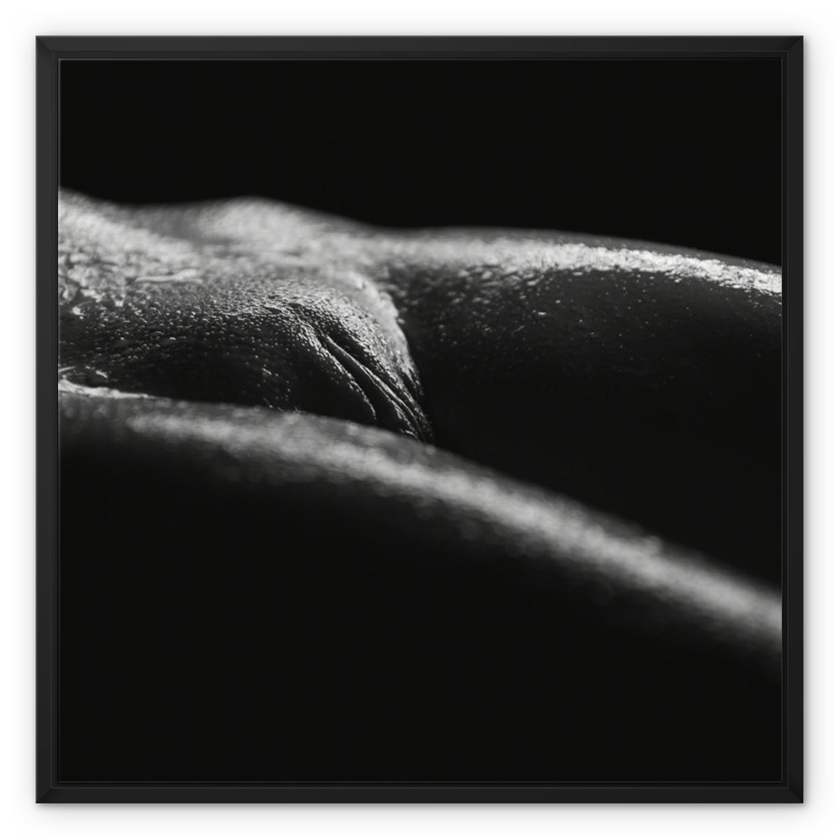 Bodyscape 4 Framed Canvas