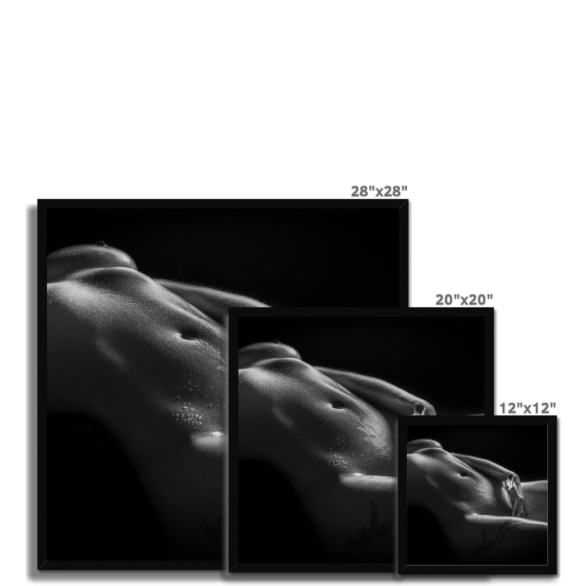 Bodyscape 3 Framed Print