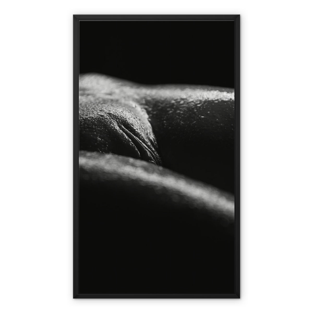 Bodyscape 4 Framed Canvas