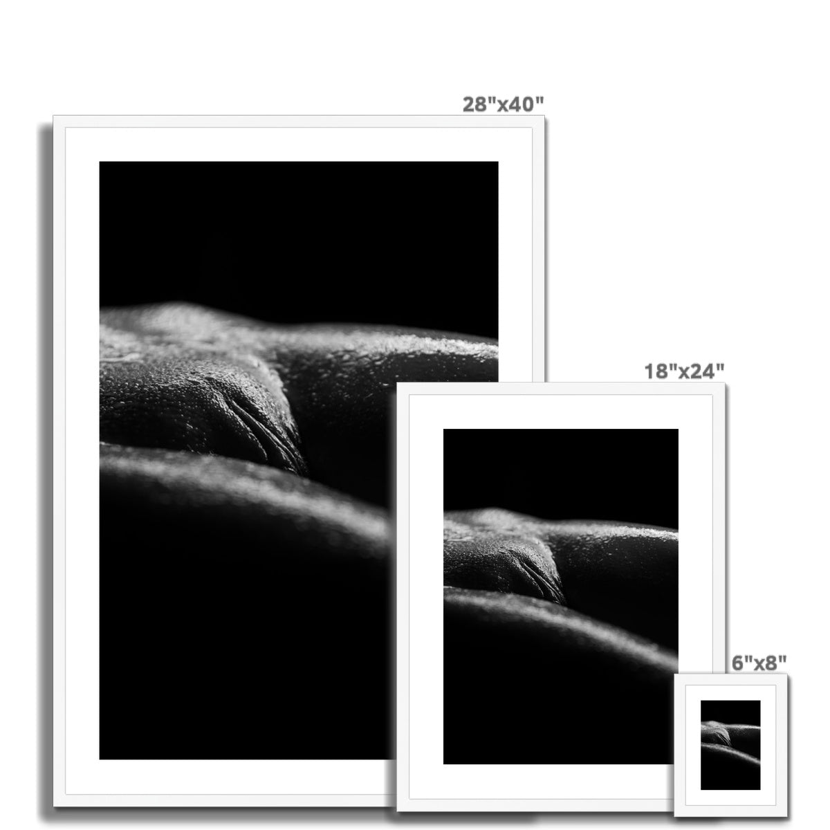 Bodyscape 4 Framed & Mounted Print