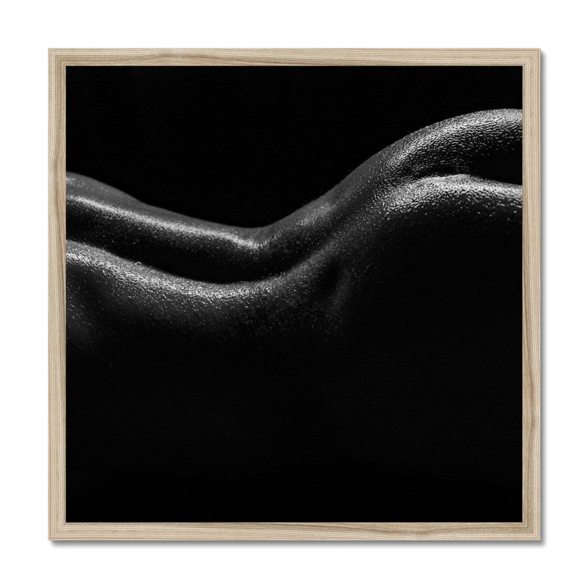 Bodyscape 1 Budget Framed Poster