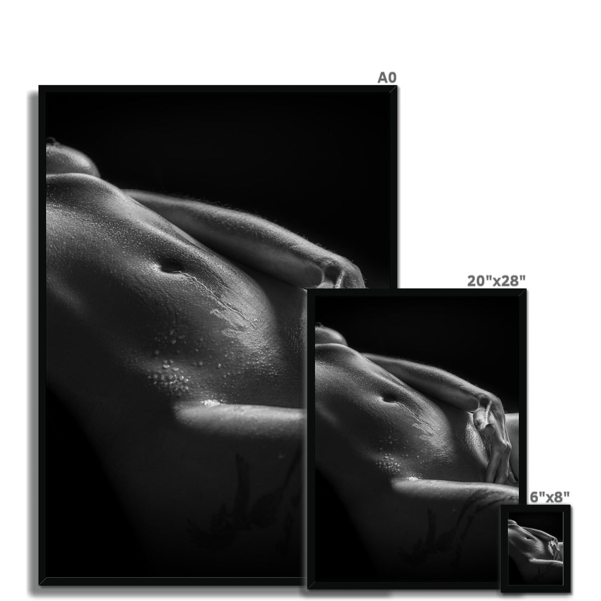 Bodyscape 3 Framed Print