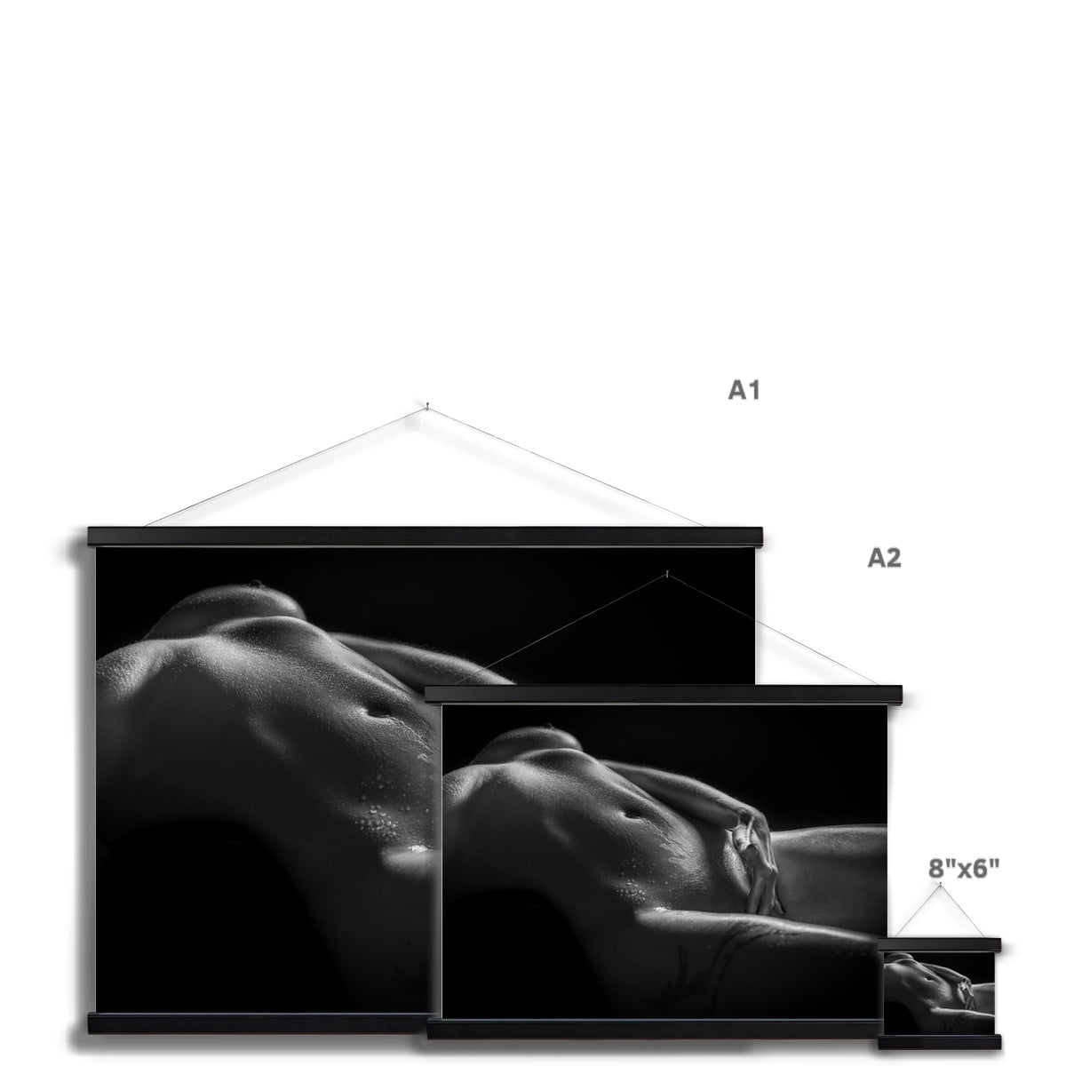 Bodyscape 3 Fine Art Print with Hanger