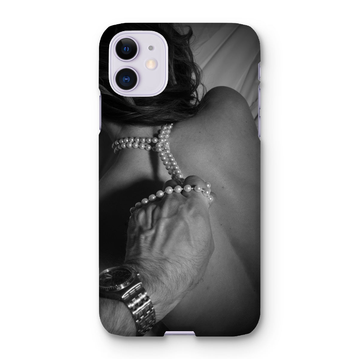 Pearl Necklace Snap Phone Case