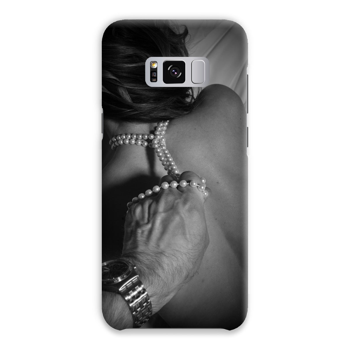 Pearl Necklace Snap Phone Case