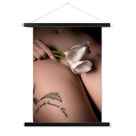 Lilies Fine Art Print with Hanger